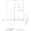 Holex Holex Pro INOX VHM nagy teljesítményű fúró hengeres szárral DIN 6535 HB 6,1 mm