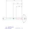 Holex Holex Pro INOX VHM nagy teljesítményű fúró hengeres szárral DIN 6535 HB 8 mm
