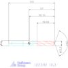 Holex Holex Pro INOX VHM nagy teljesítményű fúró hengeres szárral DIN 6535 HE 10,3 mm