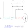 Holex Holex Pro INOX VHM nagy teljesítményű fúró hengeres szárral DIN 6535 HE 11,2 mm