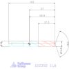 Holex Holex Pro INOX VHM nagy teljesítményű fúró hengeres szárral DIN 6535 HE 11,8 mm