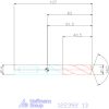 Holex Holex Pro INOX VHM nagy teljesítményű fúró hengeres szárral DIN 6535 HE 13 mm
