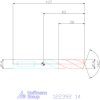 Holex Holex Pro INOX VHM nagy teljesítményű fúró hengeres szárral DIN 6535 HE 14 mm