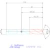 Holex Holex Pro INOX VHM nagy teljesítményű fúró hengeres szárral DIN 6535 HE 15,1 mm