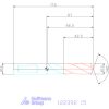 Holex Holex Pro INOX VHM nagy teljesítményű fúró hengeres szárral DIN 6535 HE 15 mm