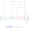 Holex Holex Pro INOX VHM nagy teljesítményű fúró hengeres szárral DIN 6535 HE 16 mm