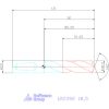 Holex Holex Pro INOX VHM nagy teljesítményű fúró hengeres szárral DIN 6535 HE 18,5 mm