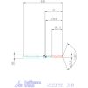 Holex Holex Pro INOX VHM nagy teljesítményű fúró hengeres szárral DIN 6535 HE 3,8 mm