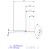Holex Holex Pro INOX VHM nagy teljesítményű fúró hengeres szárral DIN 6535 HE 3 mm