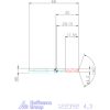 Holex Holex Pro INOX VHM nagy teljesítményű fúró hengeres szárral DIN 6535 HE 4,3 mm