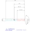 Holex Holex Pro INOX VHM nagy teljesítményű fúró hengeres szárral DIN 6535 HE 8,3 mm
