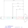 Garant Garant Master Steel VHM HPC fúró Weldon DIN 6535 HB 12 mm