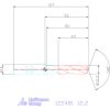 Garant VHM-HPC fúró Weldon DIN 6535 HB 12,2 mm