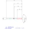 Garant VHM-HPC fúró Weldon DIN 6535 HB 6,5 mm