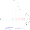Holex Holex Pro INOX VHM nagy teljesítményű fúró hengeres szárral DIN 6535 HA 10,2 mm