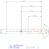 Holex Holex Pro INOX VHM nagy teljesítményű fúró hengeres szárral DIN 6535 HA 13 mm