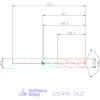 Holex Holex Pro INOX VHM nagy teljesítményű fúró hengeres szárral DIN 6535 HA 14,2 mm