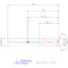 Holex Holex Pro INOX VHM nagy teljesítményű fúró hengeres szárral DIN 6535 HA 17,5 mm