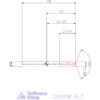 Holex Holex Pro INOX VHM nagy teljesítményű fúró hengeres szárral DIN 6535 HA 6,7 mm