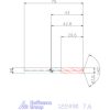 Holex Holex Pro INOX VHM nagy teljesítményű fúró hengeres szárral DIN 6535 HA 7,6 mm