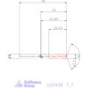 Holex Holex Pro INOX VHM nagy teljesítményű fúró hengeres szárral DIN 6535 HA 7,7 mm