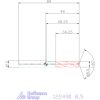 Holex Holex Pro INOX VHM nagy teljesítményű fúró hengeres szárral DIN 6535 HA 8,5 mm