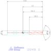 HOLEX Pro INOX VHM nagy teljesítményű fúró hengeres szárral DIN 6535 HB 11 mm