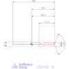 HOLEX Pro INOX VHM nagy teljesítményű fúró hengeres szárral DIN 6535 HB 9 mm