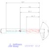 Holex Holex Pro INOX VHM nagy teljesítményű fúró hengeres szárral DIN 6535 HE 12,2 mm