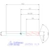 Holex Holex Pro Steel VHM fúró hengeres szárral DIN 6535 HA 11,9