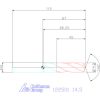 Holex Holex Pro Steel VHM fúró hengeres szárral DIN 6535 HA 14,5