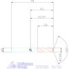 Holex Holex Pro Steel VHM fúró hengeres szárral DIN 6535 HA 5/16
