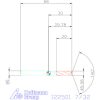 Holex Holex Pro Steel VHM fúró hengeres szárral DIN 6535 HA 7/32