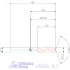 Holex Holex Pro Steel VHM fúró hengeres szárral DIN 6535 HA 9,7