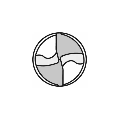 Holex Holex Pro Steel VHM fúró, Weldon DIN 6535 HB 15,8