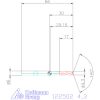 Holex Holex Pro Steel VHM fúró, Weldon DIN 6535 HB 4,3