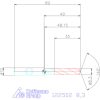 Holex Holex Pro Steel VHM fúró, Weldon DIN 6535 HB 8,3