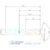 Holex Holex Pro Steel VHM fúró Whistle-Notch DIN 6535 HE 21/32