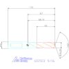 Holex Holex Pro Steel VHM fúró Whistle-Notch DIN 6535 HE 9/16