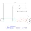 Holex Holex Pro Steel VHM fúró hengeres szárral DIN 6535 HA 21/32
