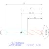Holex Holex Pro Steel VHM fúró hengeres szárral DIN 6535 HA 5/8