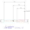 VHM fúró, hengeres szárral DIN 6535 HA 180° 12 mm