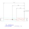 VHM fúró, hengeres szárral DIN 6535 HA 180° 16 mm