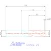 VHM fúró, hengeres szárral DIN 6535 HA 180° 20 mm