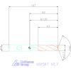 Holex Holex Pro Steel VHM fúró, Weldon DIN 6535 HB 12,7