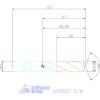 Holex Holex Pro Steel VHM fúró, Weldon DIN 6535 HB 5/8