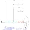Holex Holex Pro Steel VHM fúró, Weldon DIN 6535 HB 6,35
