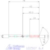 Holex Holex Pro Steel VHM fúró, Weldon DIN 6535 HB 6,4