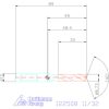 Holex Holex Pro Steel VHM fúró Whistle-Notch DIN 6535 HE 11/32