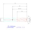 Holex Holex Pro Steel VHM fúró Whistle-Notch DIN 6535 HE 3/4